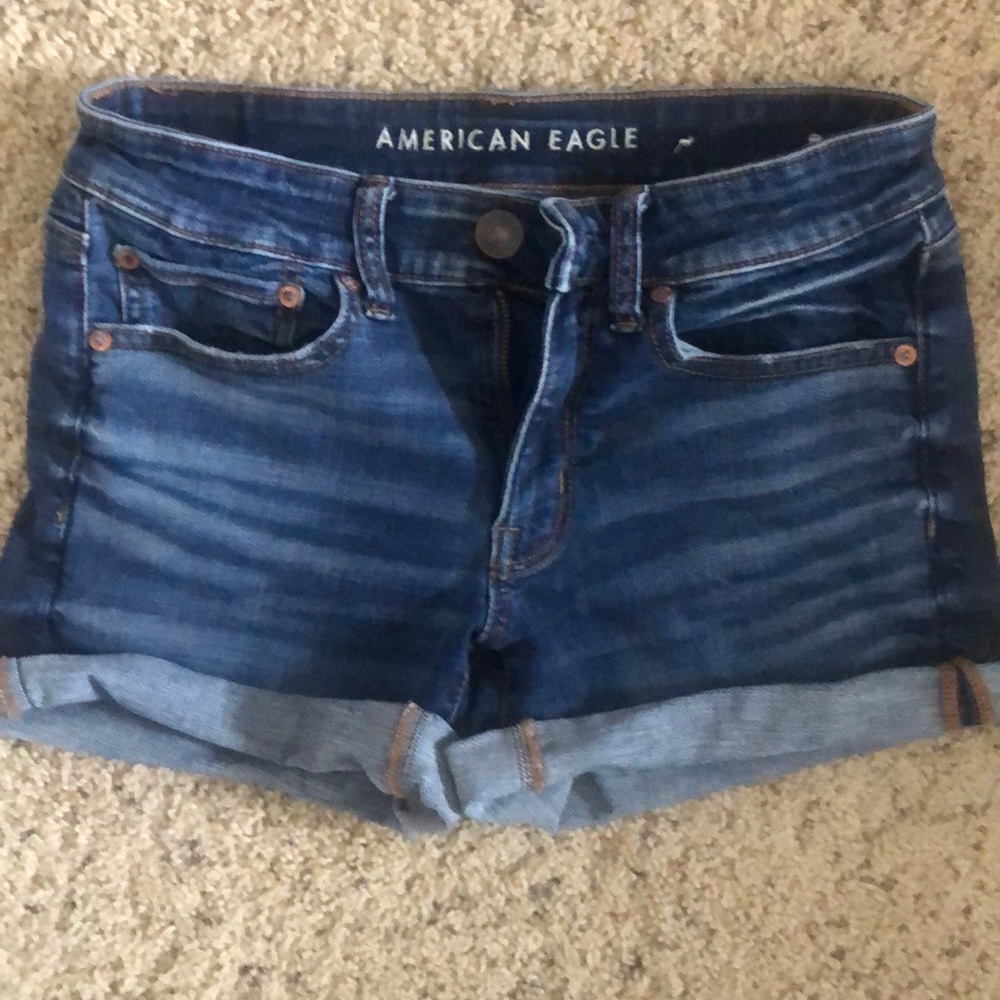 American eagle jean shorts